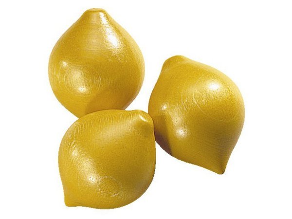 HABA 3 Stück Zitrone 1352 Kaufladen Obst