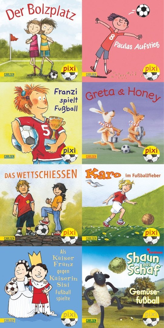 Pixi Bücher Serie 201 Mädchen am Ball Fußball