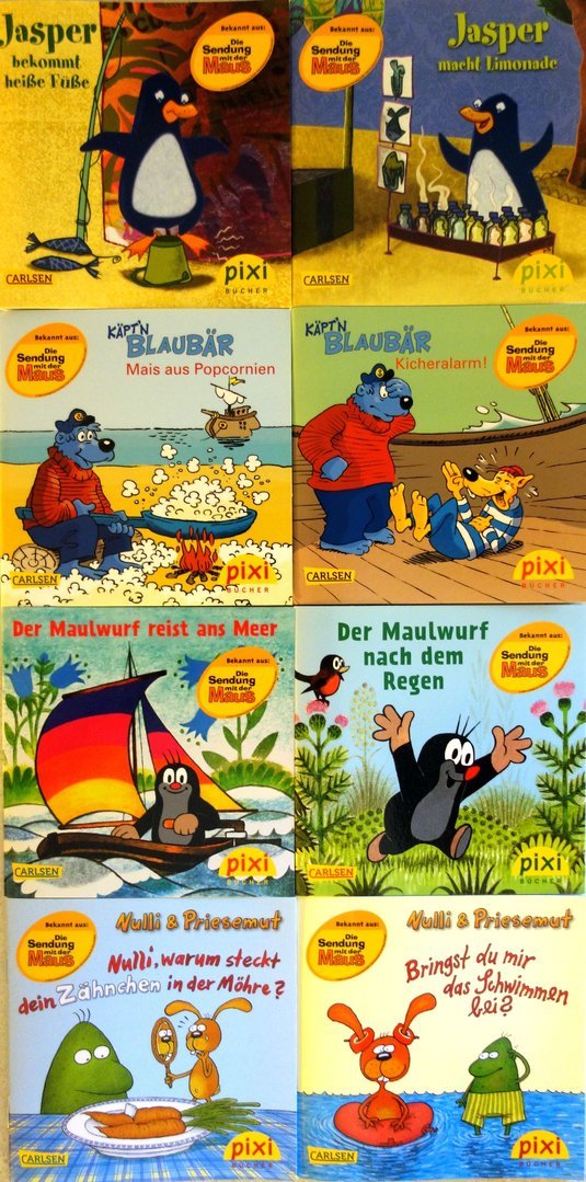 Pixi Bücher Freunde der Maus Serie 211