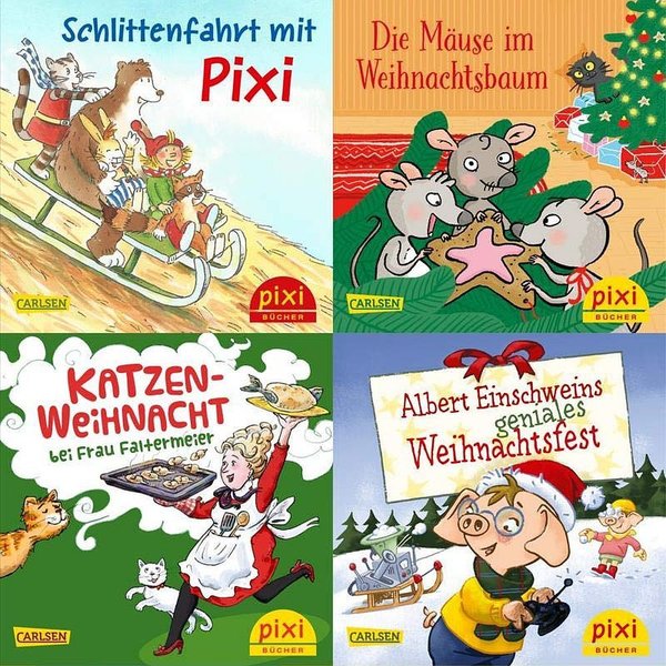 Pixi Bücher Set W 36 Weihnachtszeit mit Pixi