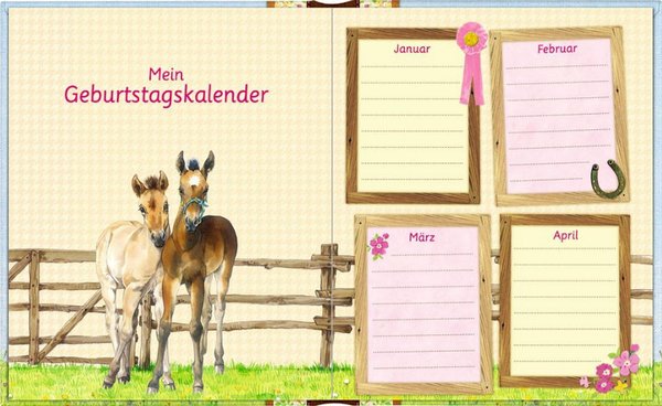 Freundebuch Alle meine Kindergartenfreunde - Pferdefreunde