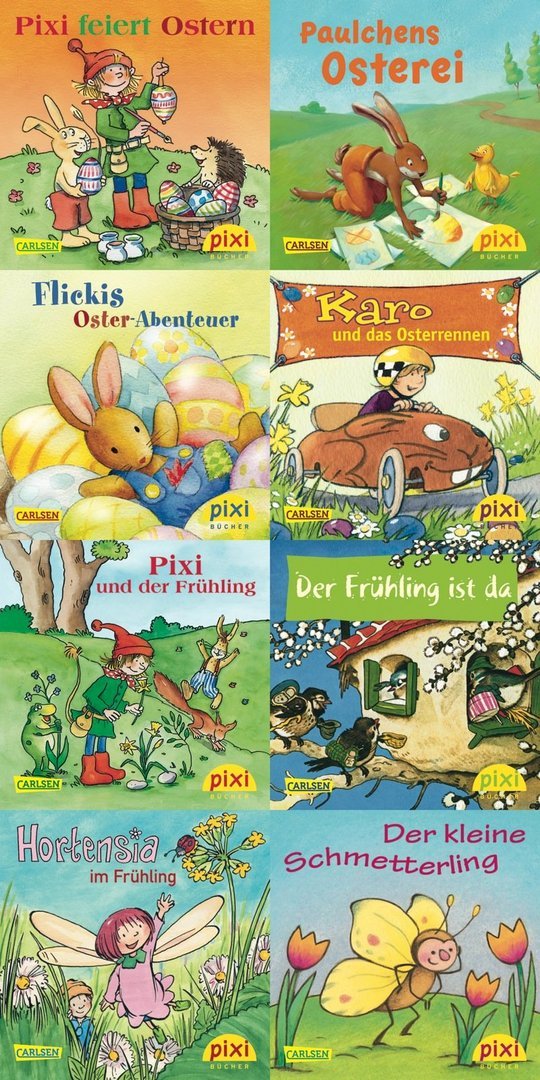Pixi Bücher Serie 191 Pixi feiert Ostern und den Frühling