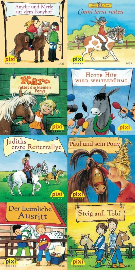 Pixi Bücher Pixi auf dem Ponyhof Serie 163