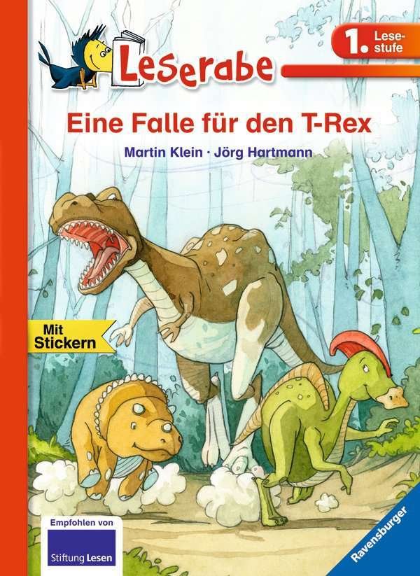 Leserabe 1. Lesestufe Eine Falle für den T-Rex Ravensburger