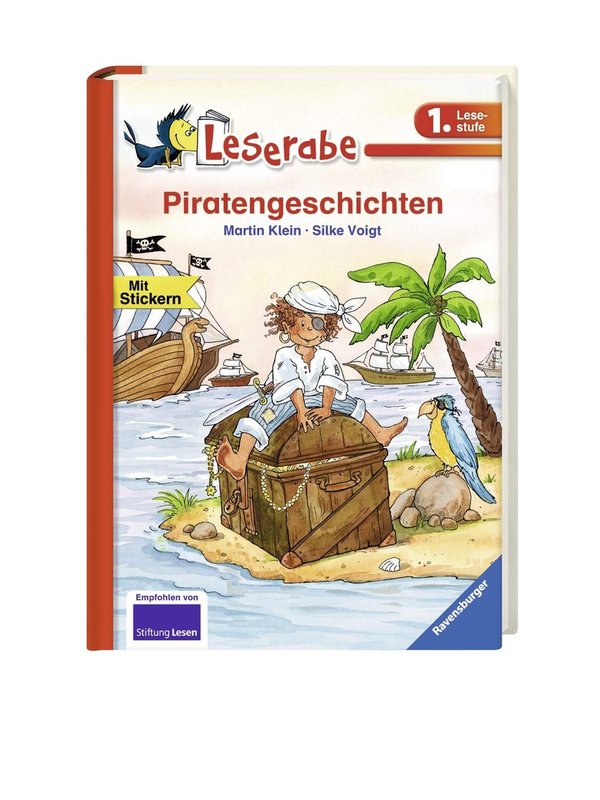 Leserabe 1. Lesestufe Piratengeschichten Ravensburger