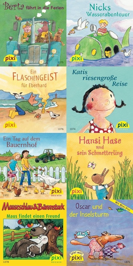 Pixi Bücher In die Ferien mit Pixi Serie 154