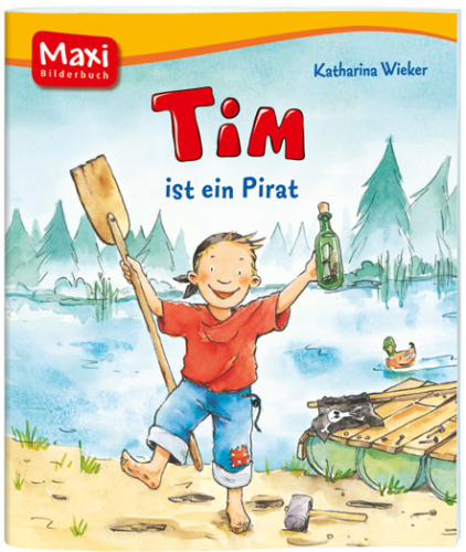 Maxi-Bilderbuch Tim ist ein Pirat