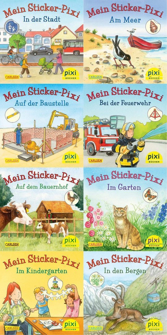 Pixi Bücher Meine Sticker Pixis Serie 199