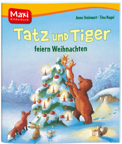 Maxi-Bilderbuch Tatz und Tiger feiern Weihnachten