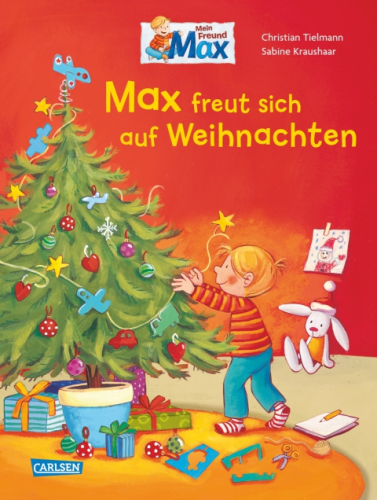 Mein Freund Max Max freut sich auf Weihnachten