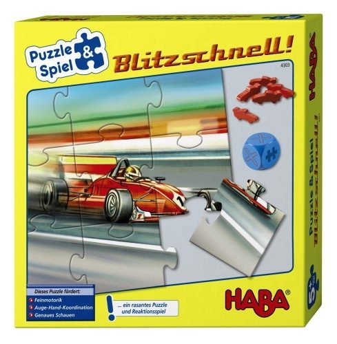 HABA Puzzle & Spiel Blitzschnell 4303