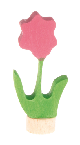 Grimm's Stecker Blume rosa 03600