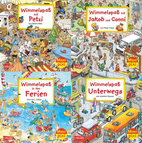 Maxi-Pixi-Bücher Serie 43 Wimmelbilder