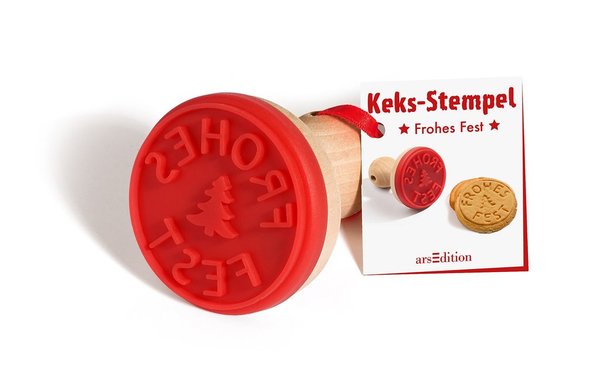 Keks-Stempel Frohes Fest