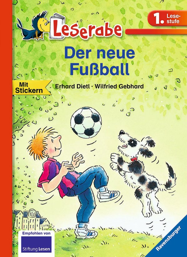 Leserabe 1. Lesestufe Der neue Fußball Ravensburger