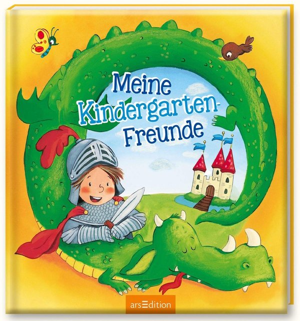 Freundebuch Meine Kindergarten Freunde Ritter Ab 3 Jahren