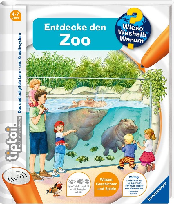tiptoi Entdecke den Zoo 4-7 Jahre Bilderbuch