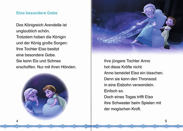 Leselernstars Disney Eiskönigin Elsa und der Zauber der Eisblumen