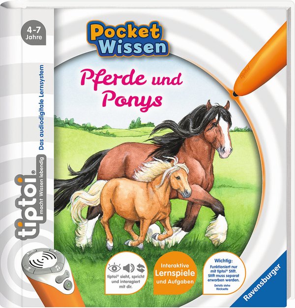 tiptoi Pferde und Ponys Pocket Wissen 4-7 Jahre