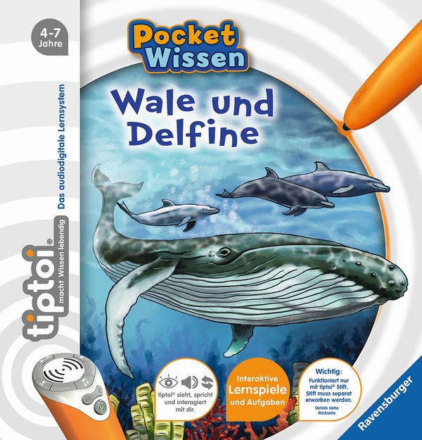 tiptoi Wale und Delfine Pocket Wissen 4-7 Jahre