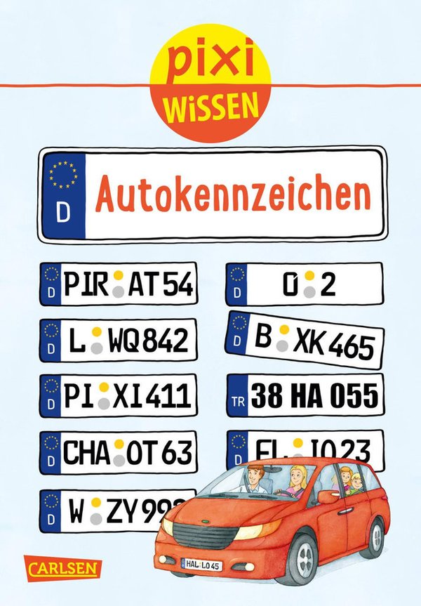 Pixi Wissen Band 102 Autokennzeichen Ab 6 Jahren