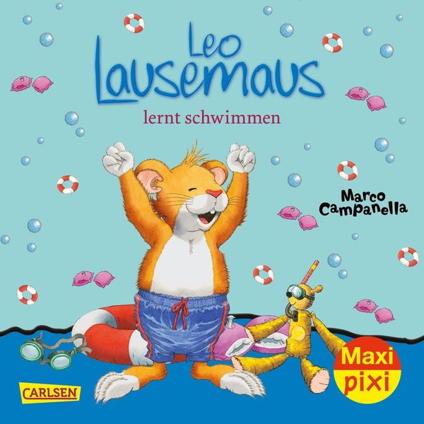 Maxi Pixi Bücher Leo Lausemaus Set mit 4 Heften Softcover