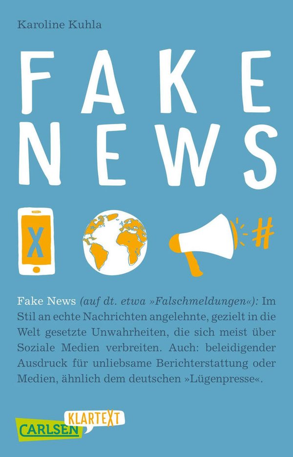 Carlsen Klartext Fake News Ab 13 Jahren Taschenbuch