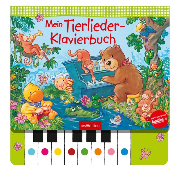 Mein Tierlieder Klavierbuch  Ab 3 Jahren