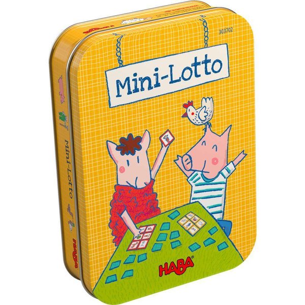 Mini Lotto HABA 303702 Reisespiel / Dosenspiel