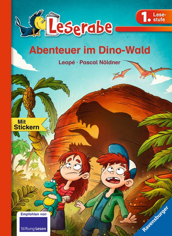 Leserabe 1. Lesestufe Abenteuer im Dino-Wald