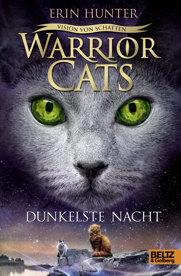 Warrior Cats Staffel VI Band 4 Vision von Schatten Dunkelste Nacht