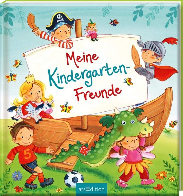Meine Kindergartenfreunde Freundebuch Ab 3 Jahren