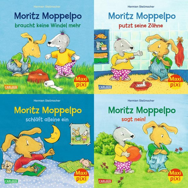 Maxi Pixi Box 71 Moritz Moppelpo  Ab 3 Jahren