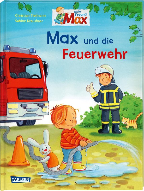 Max Bilderbücher Max und die Feuerwehr  Ab 3 Jahren