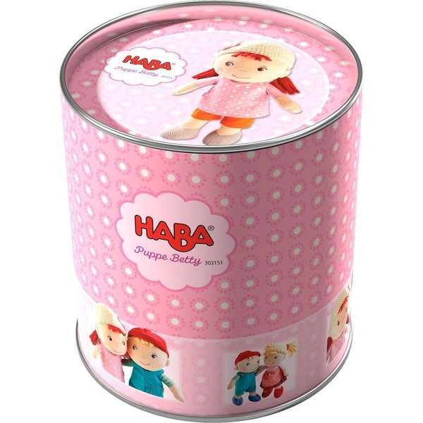 HABA 303151 Puppe Betty Stoffpuppe ab 6 Monate