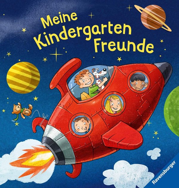 Kindergarten Freundebuch Meine Kindergartenfreunde Weltraum