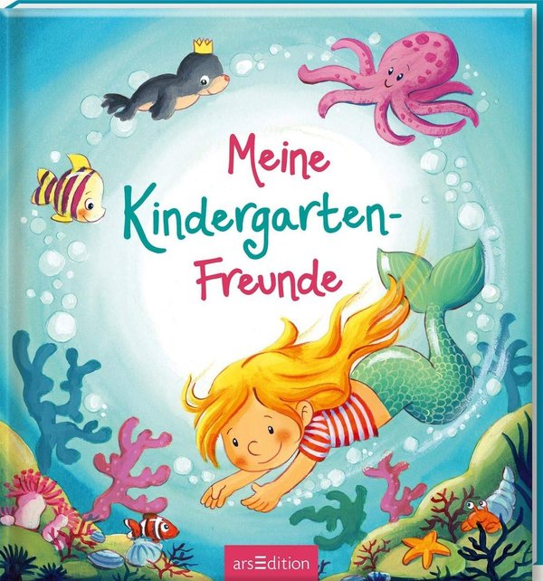 Kindergarten Freundebuch Meerjungfrau Meine Kindergarten Freunde