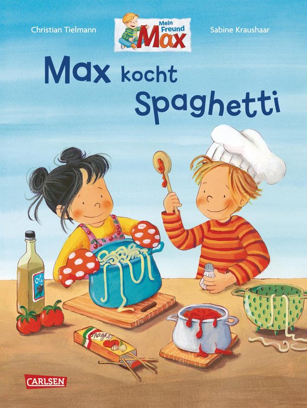Max Bilderbücher Max kocht Spaghetti Ab 3 Jahren