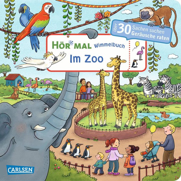 Hör mal Wimmelbuch Im Zoo Wimmelbuch mit Geräuschen