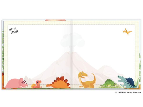 Freundebuch Dinosaurier Kindergartenfreunde Meine ersten Freunde