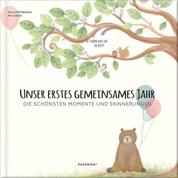 Babyalbum Unser erstes gemeinsames Jahr PAPERISH Verlag