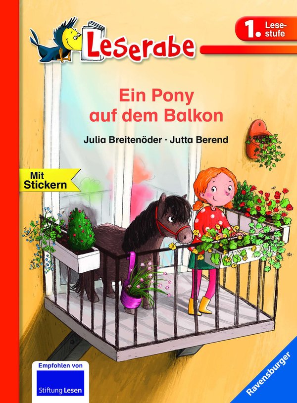 Leserabe 1. Lesestufe Ein Pony auf dem Balkon
