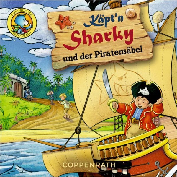 Lino Bücher  Lino Box 53 Käpt'n Sharky Bildergeschichten