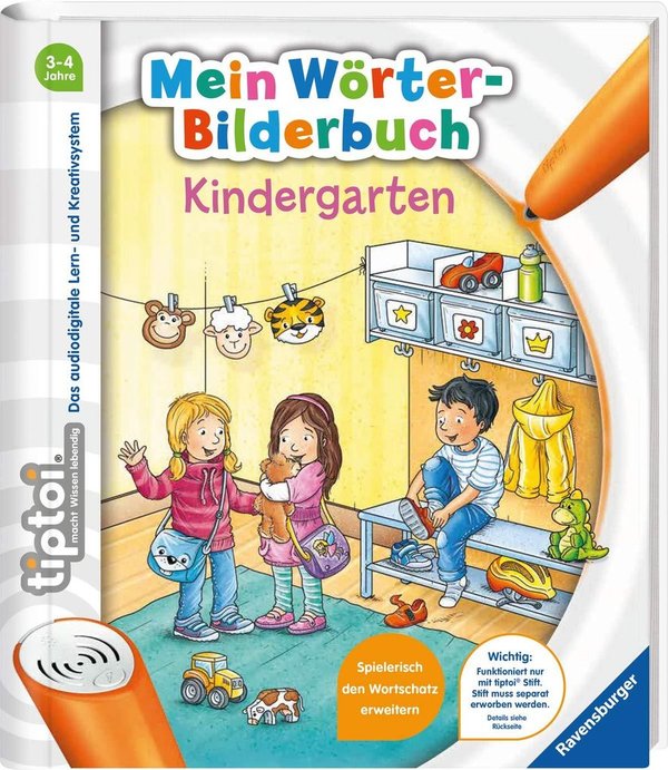 tiptoi Mein Wörter-Bilderbuch Kindergarten 3-4 Jahre