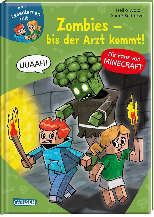 Lesenlernen mit Spaß Minecraft Band 1 Zombies bis der Arzt kommt
