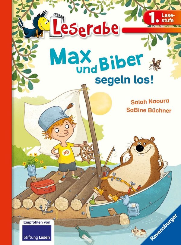 Leserabe 1. Lesestufe Max und Biber segeln los!