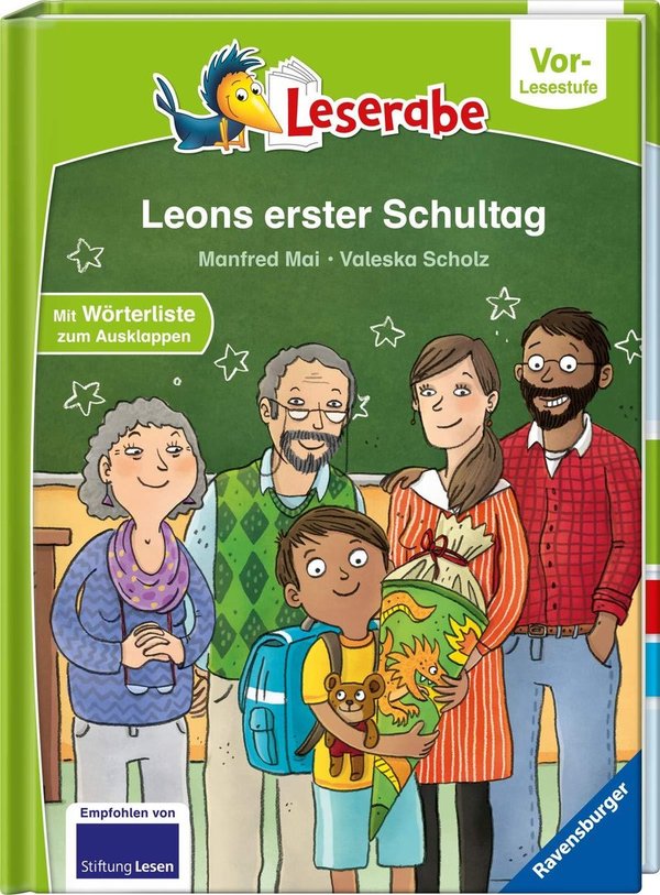 Leserabe Vor-Lesestufe Leons erster Schultag Ab 5 Jahre