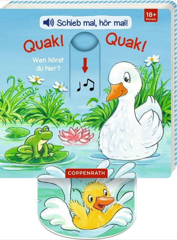 Schieb mal, hör mal Soundbuch  Quak Quak - Wen hörst du hier?