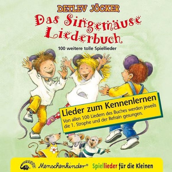 Detlev Jöcker Das Singemäuse Liederbuch CD
