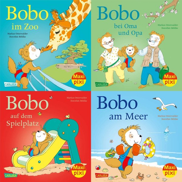 Maxi Pixi Bücher Bobo Siebenschläfer Set 86